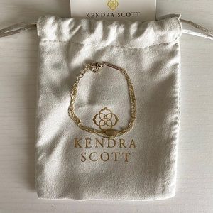 Kendra Scott Fern Multi Strand Bracelet In Gold
